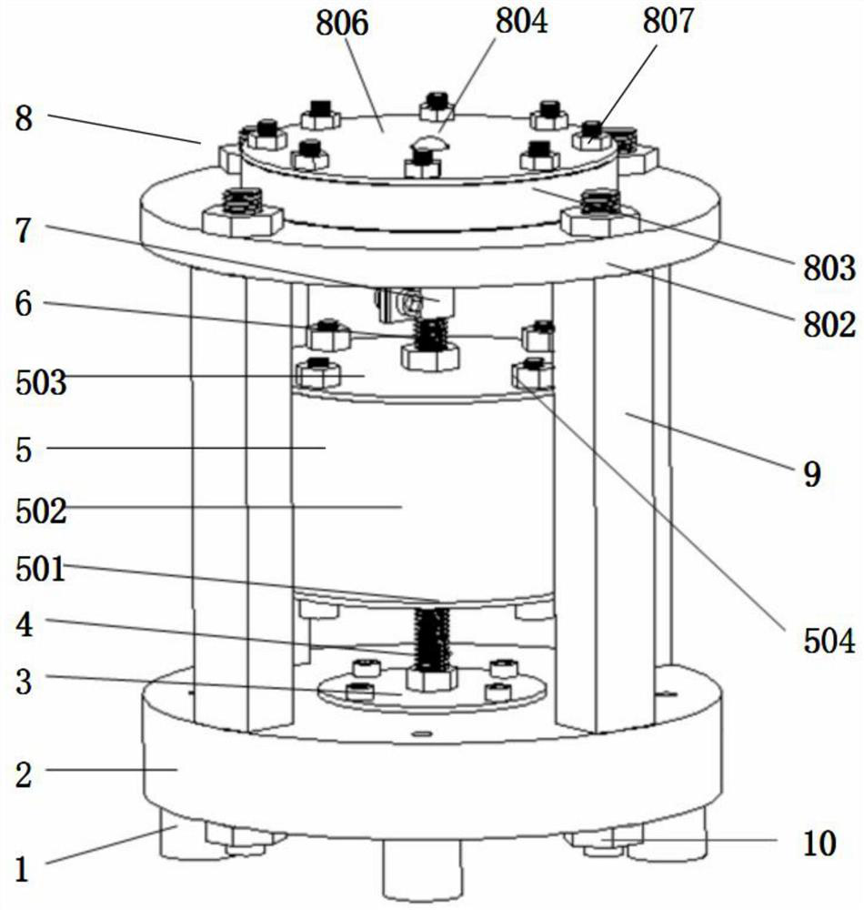 A piezoelectric resonance type flexible point display device