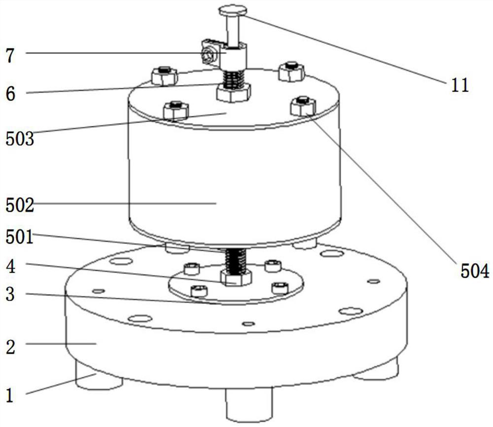 A piezoelectric resonance type flexible point display device