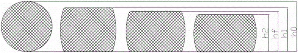 Static seal fluorubber O-shaped ring service life prediction method