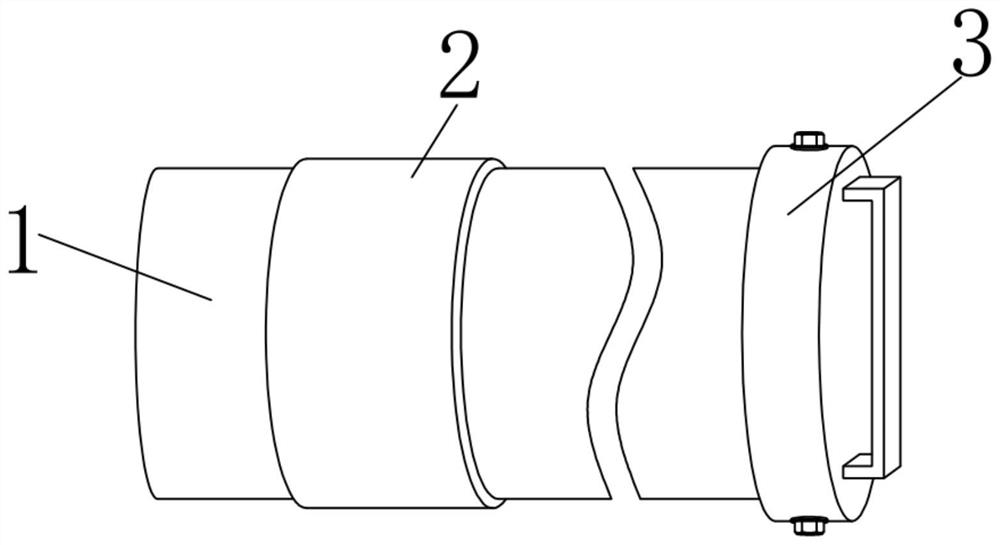 High-sealing-performance electric power protection tube and production process thereof