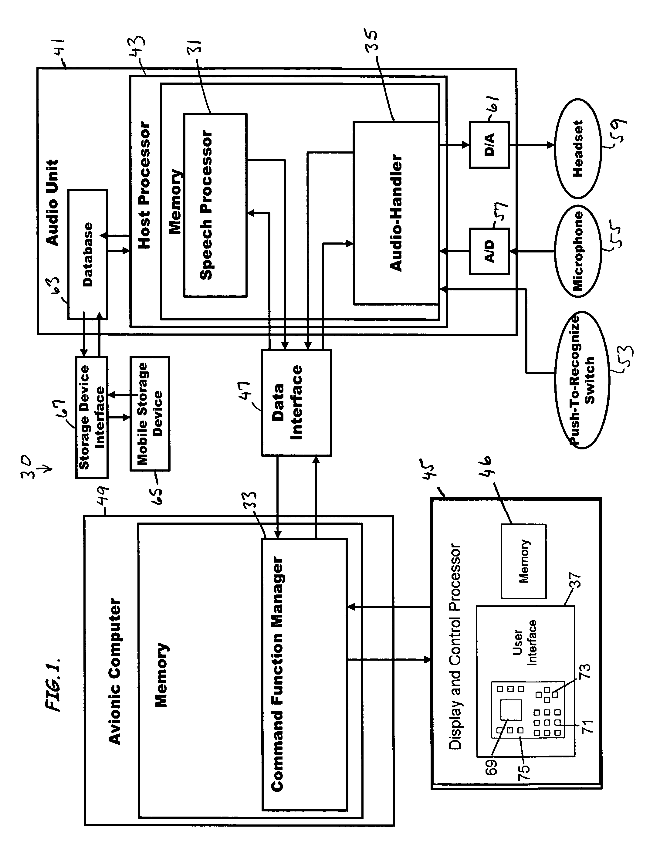 Speech recognition and control system, program product, and related methods