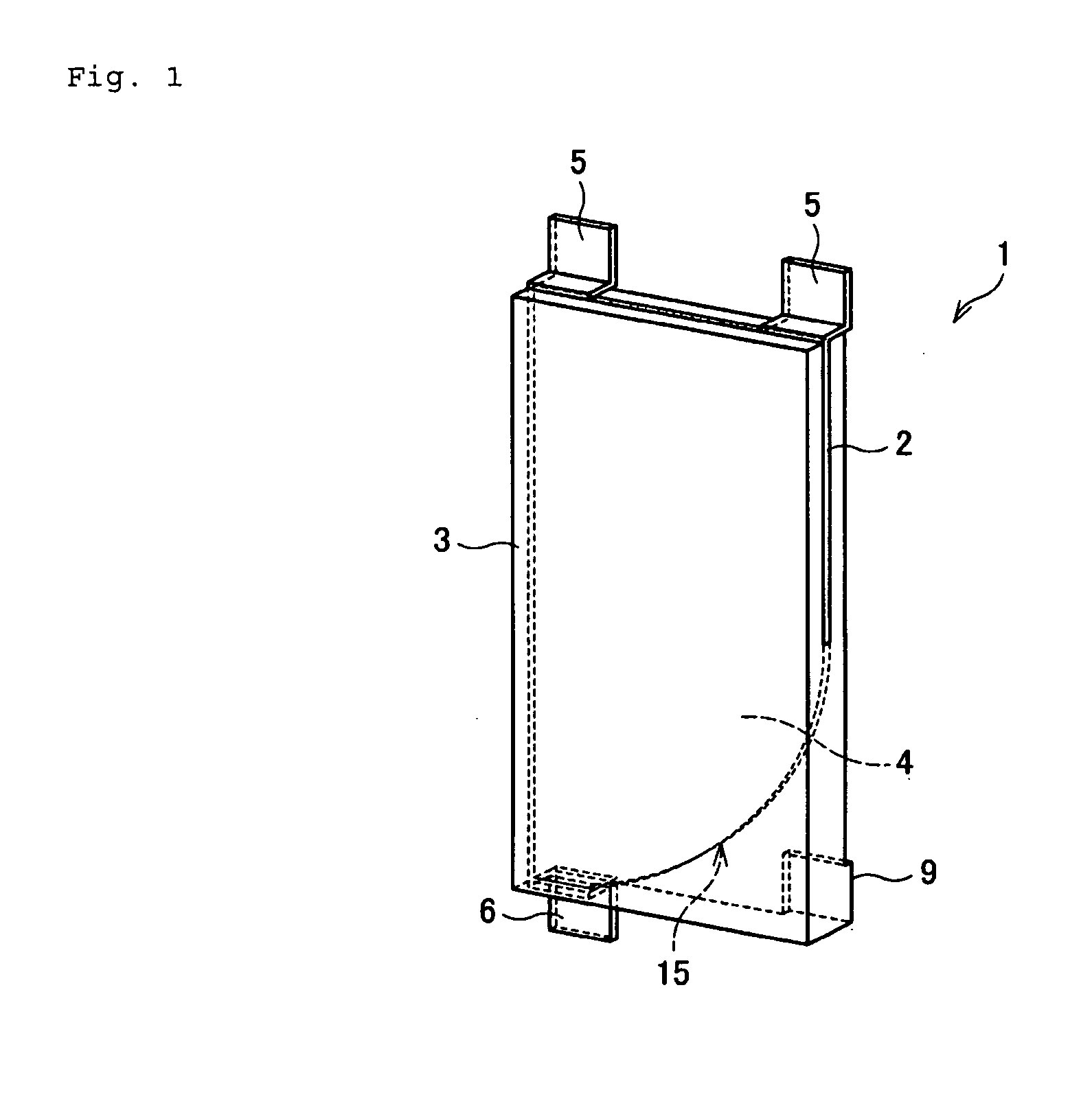 Wide-band antenna, and wide-band antenna mounting substrate