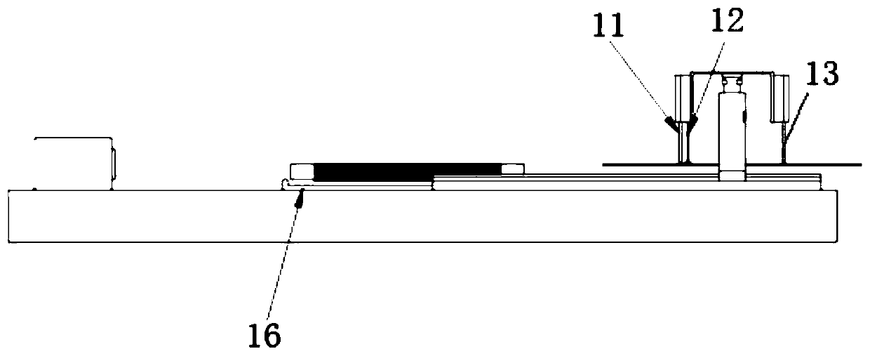 Magnetostriction coefficient measuring device and measuring method