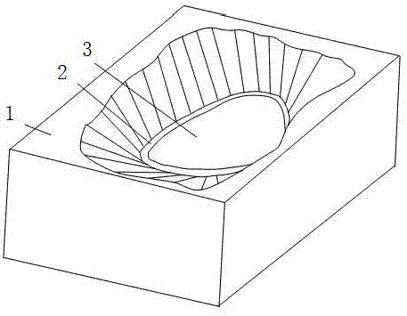 Karst-funnel reservoir and double-layer-shell blocking structure and construction method thereof