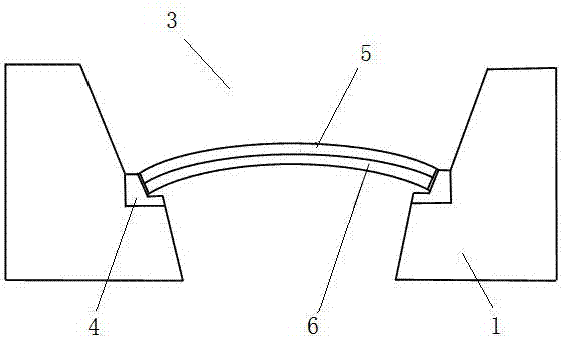 Karst-funnel reservoir and double-layer-shell blocking structure and construction method thereof