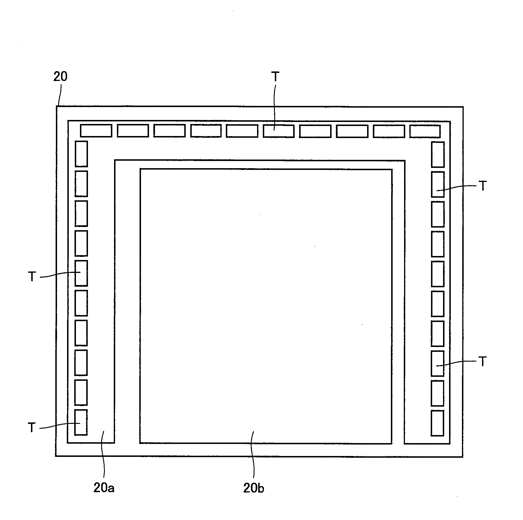 Semiconductor device for determining whether touch electrode is touched by human body, and touch sensor using the semiconductor device