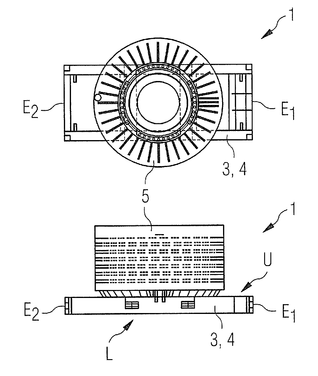 Transport structure and methods for transporting and/or lifting a large scale generator