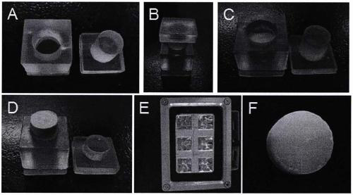 Moulded tablet based on 3D printing mold and prepared from photo-curing material