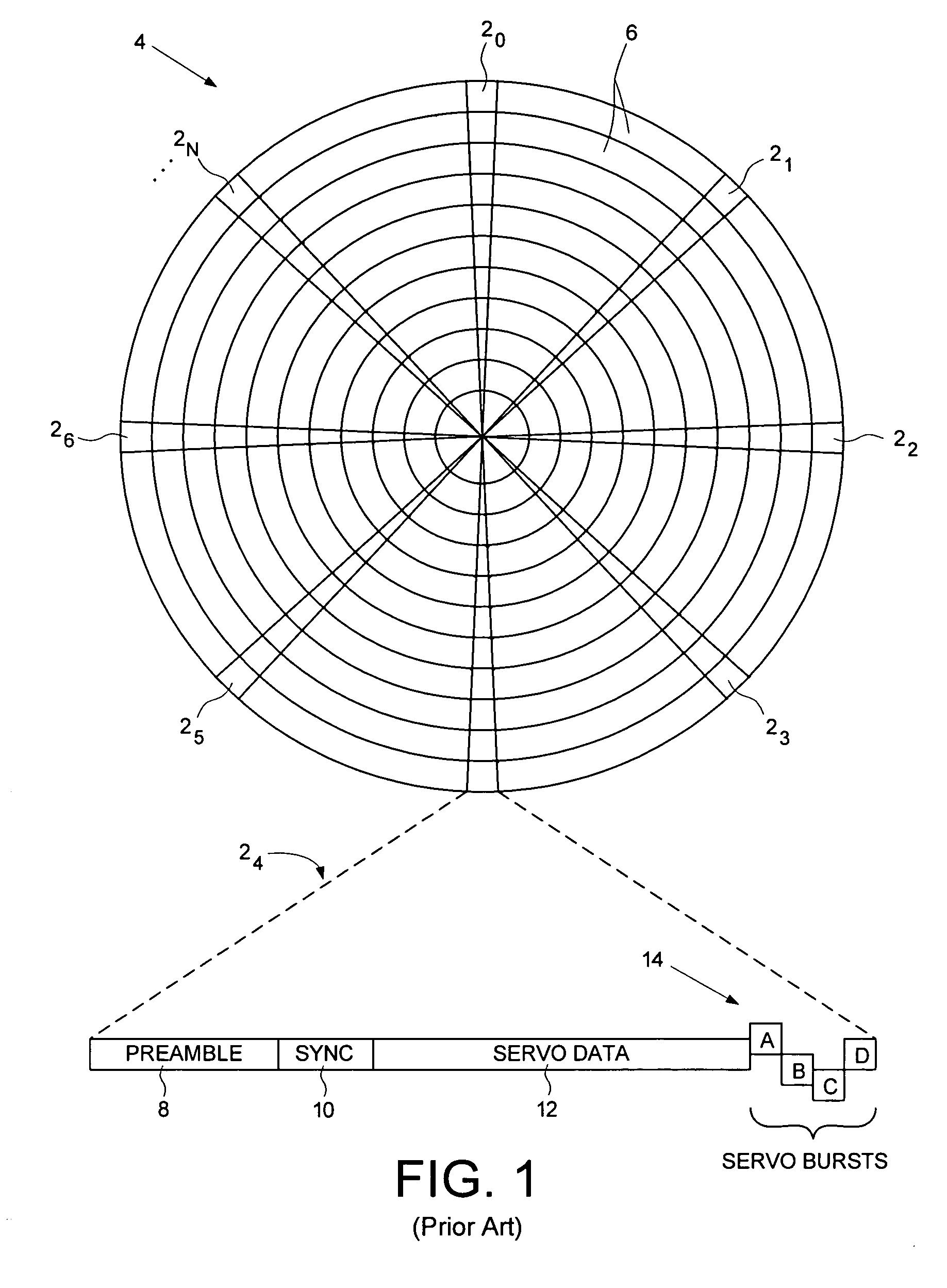 Adjusting track density over disk radius by changing slope of spiral tracks used to servo write a disk drive