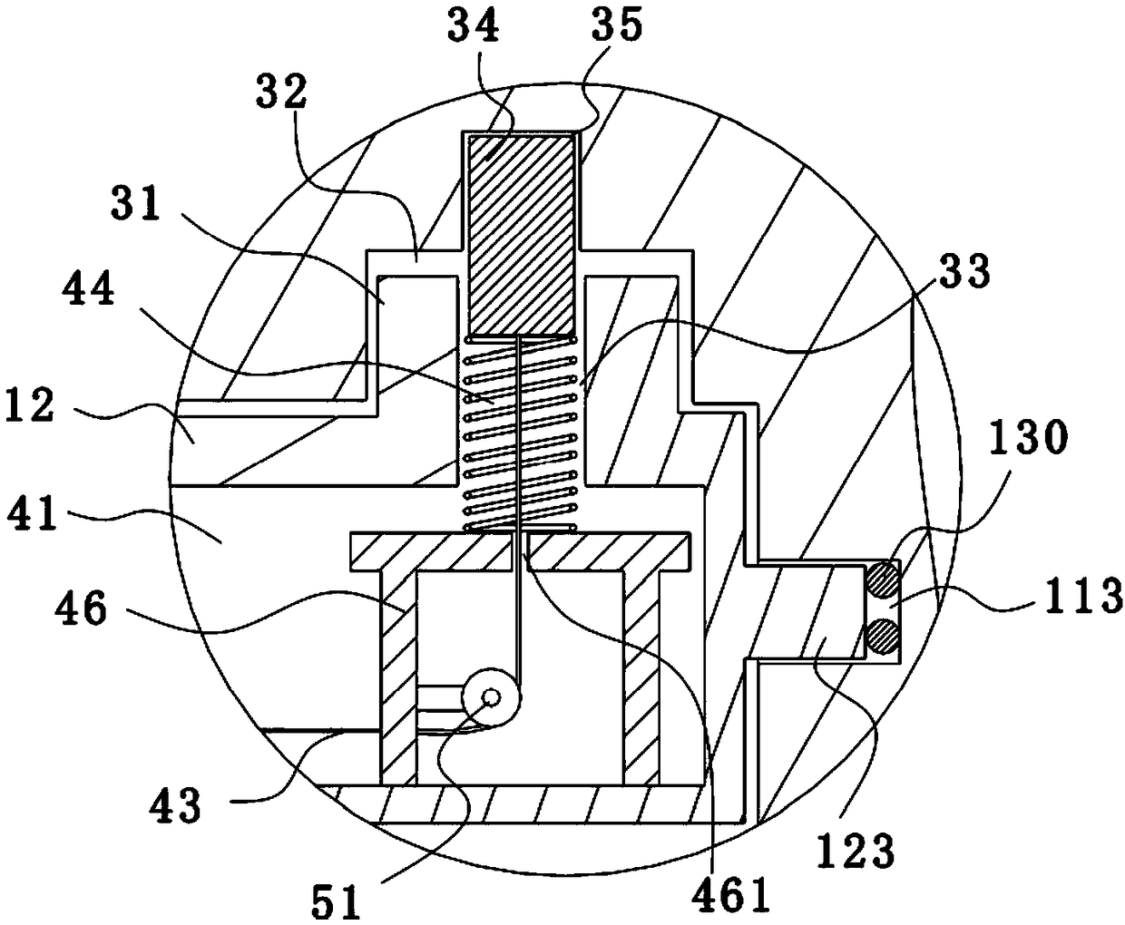 High-strength explosion-prevention and thermal-insulation vortex air pump