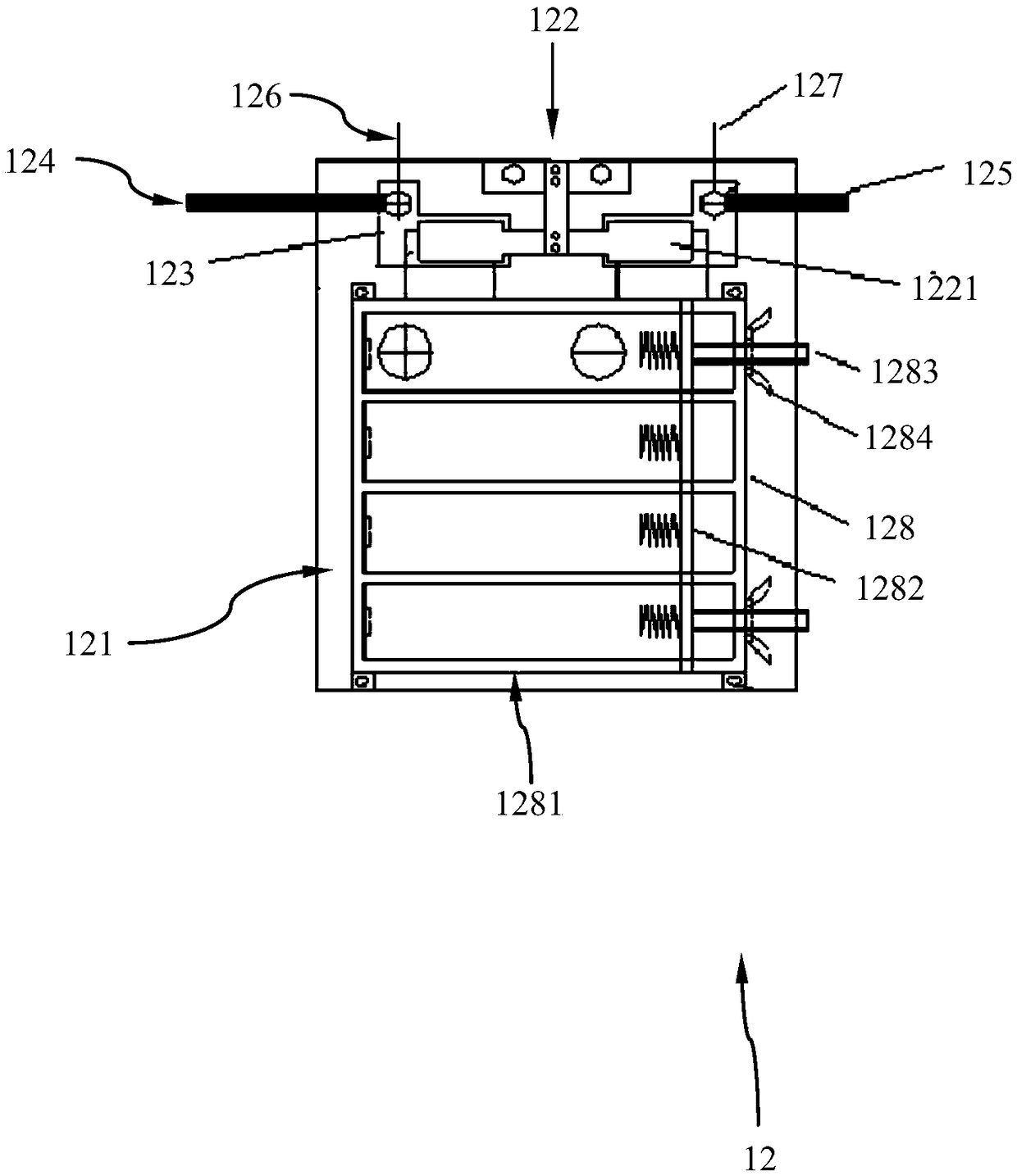 Battery series circuit and parallel circuit rapid switching device and switching method