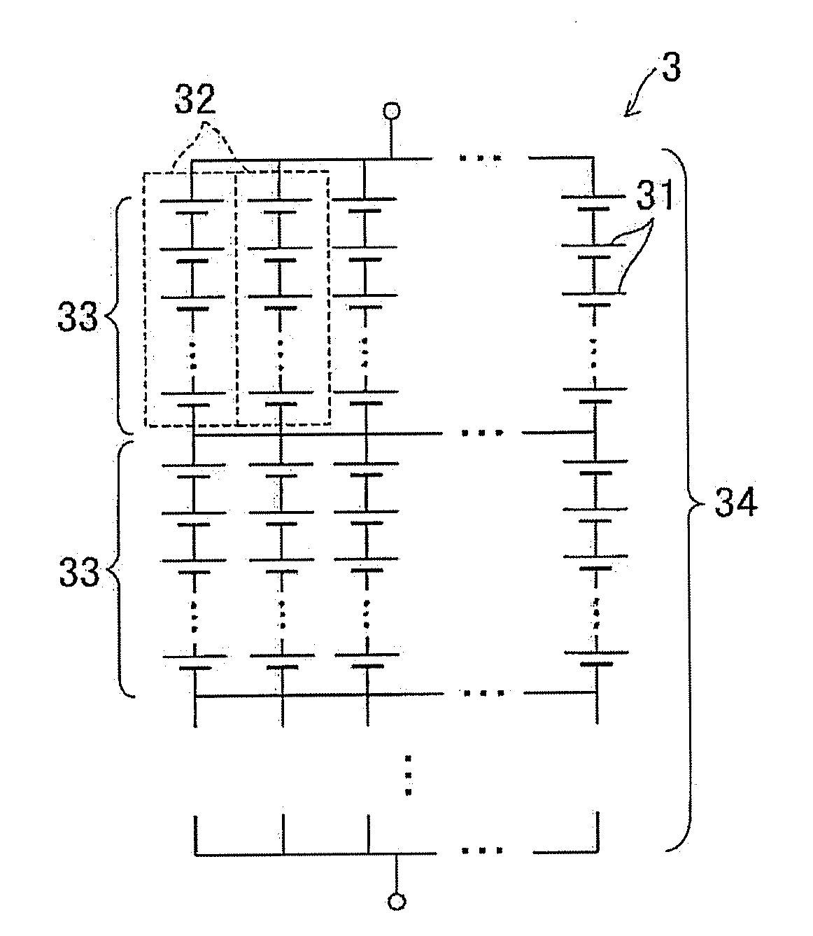 Method for determining drop in capacity of sodium-sulfur battery