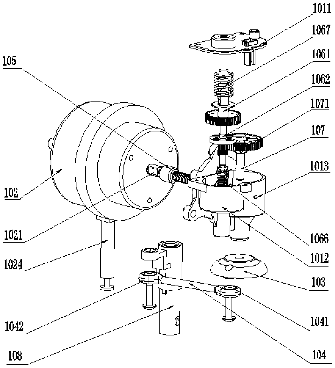 Fan oscillating mechanism and fan with fan oscillating mechanism
