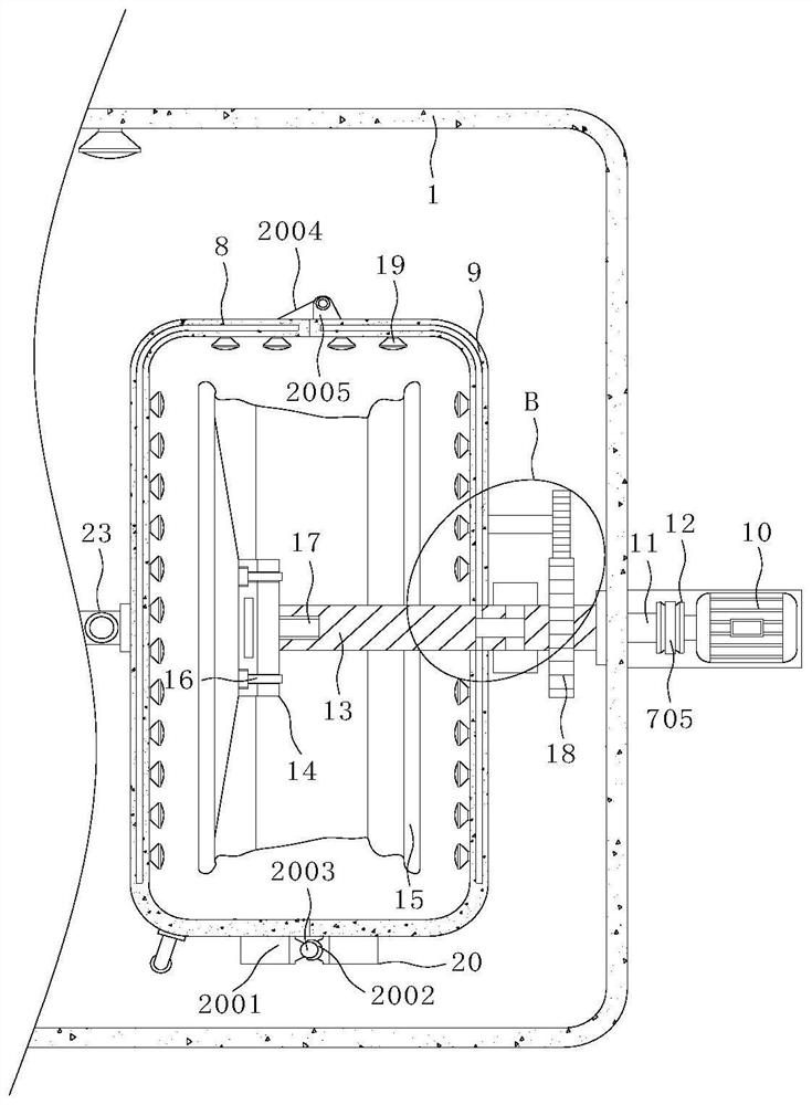 Electrostatic spraying device for automobile hub through micro-arc oxidation technology