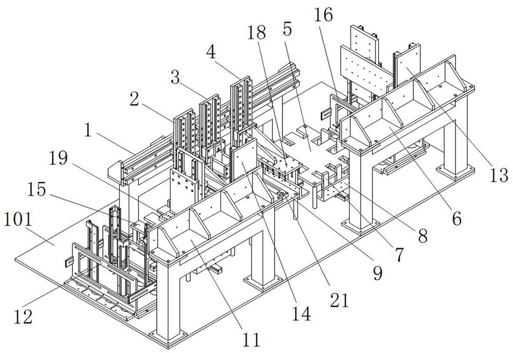 Laminated cell dismantling equipment and dismantling method