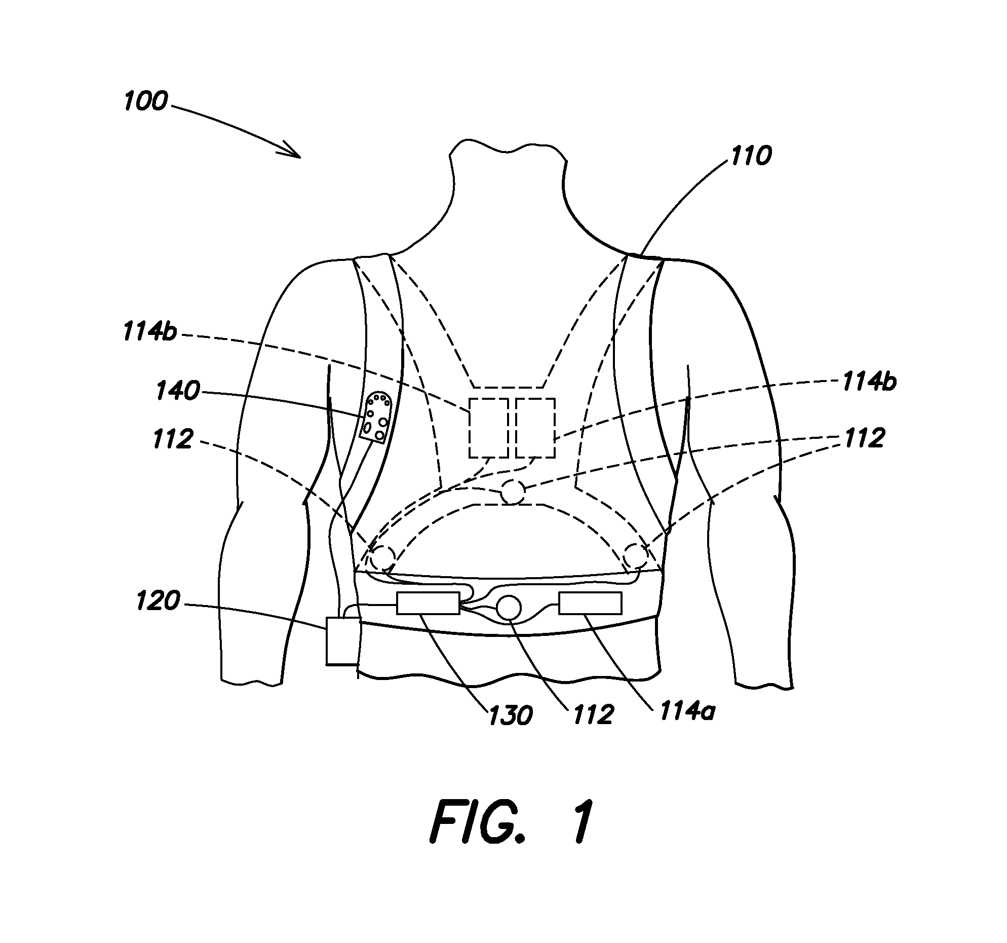 Flexible therapy electrode