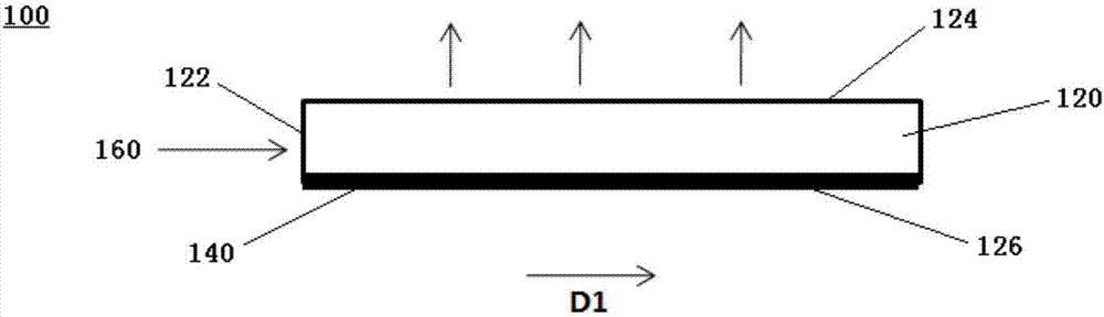 Variable line structure light guide plate and optical module