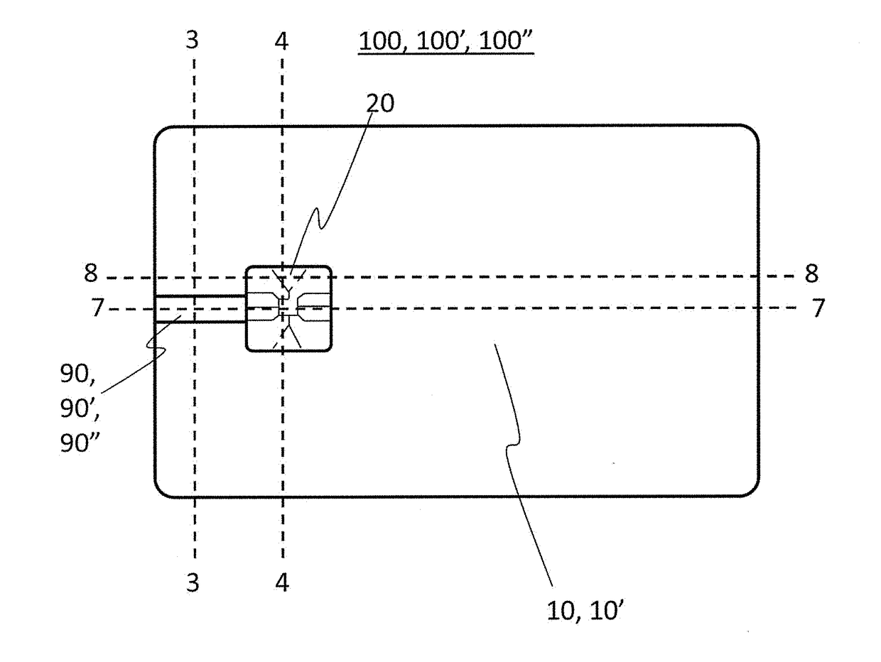 Metal contactless smart card and method for fabricating the same