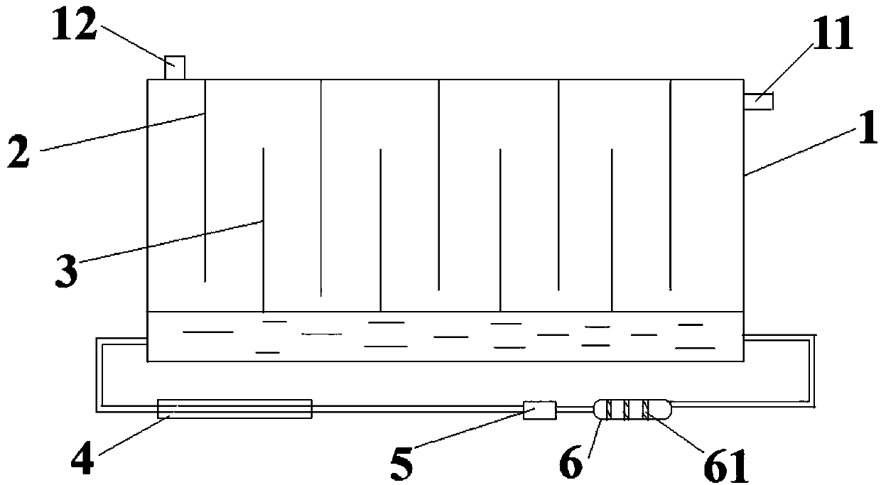 Multi-stage deceleration type straw gas purifying device