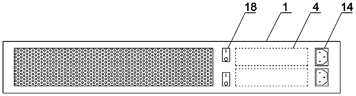 Intelligent autonomous linkage type WEB application protection host