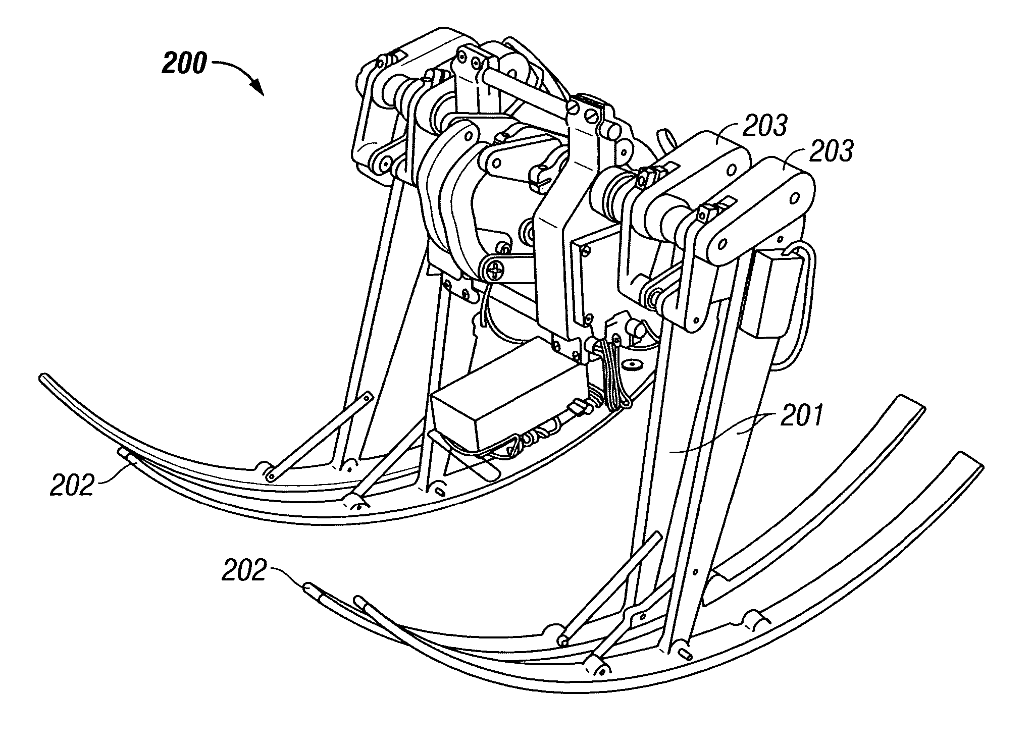 Bimodal conveyance mechanism