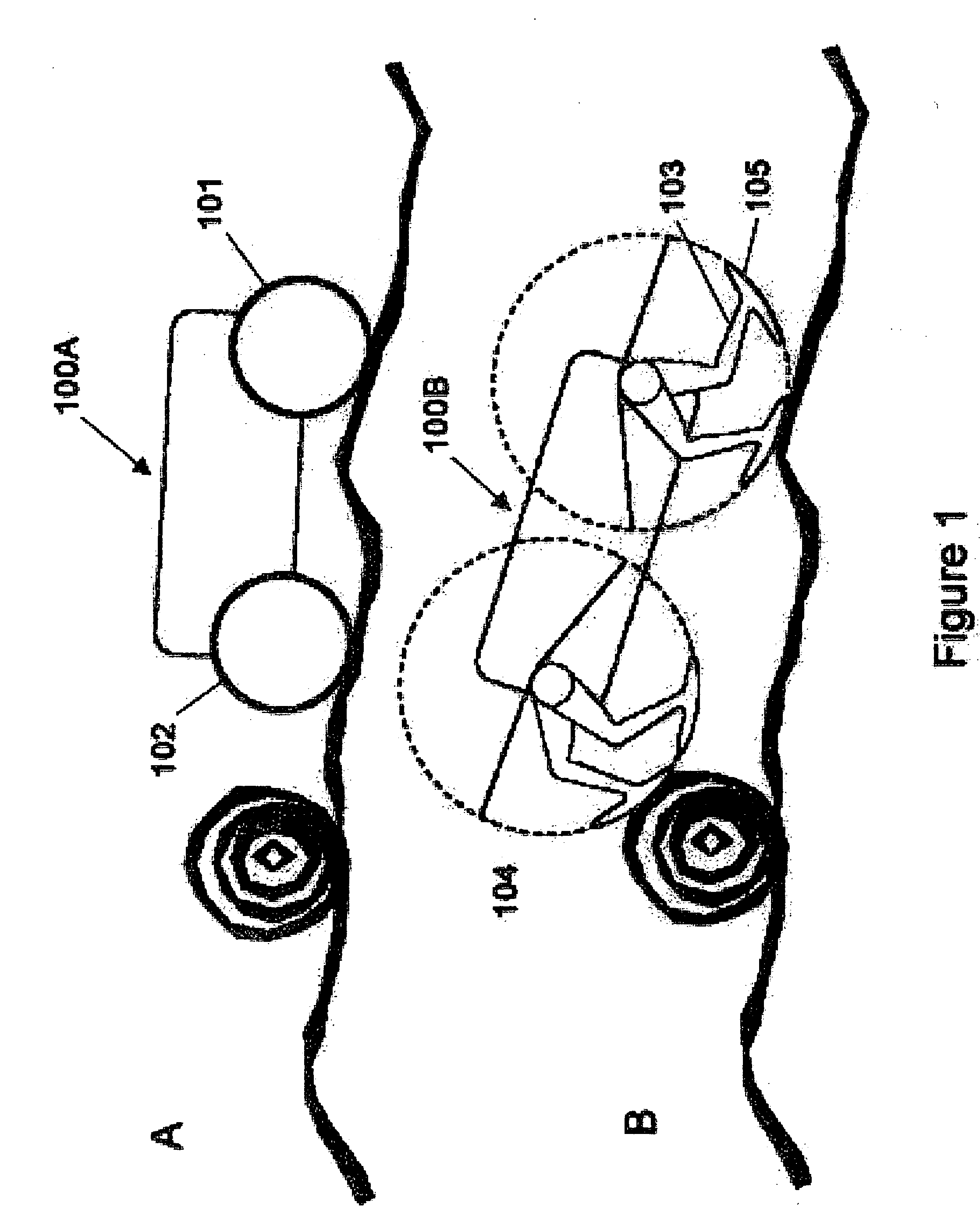 Bimodal conveyance mechanism