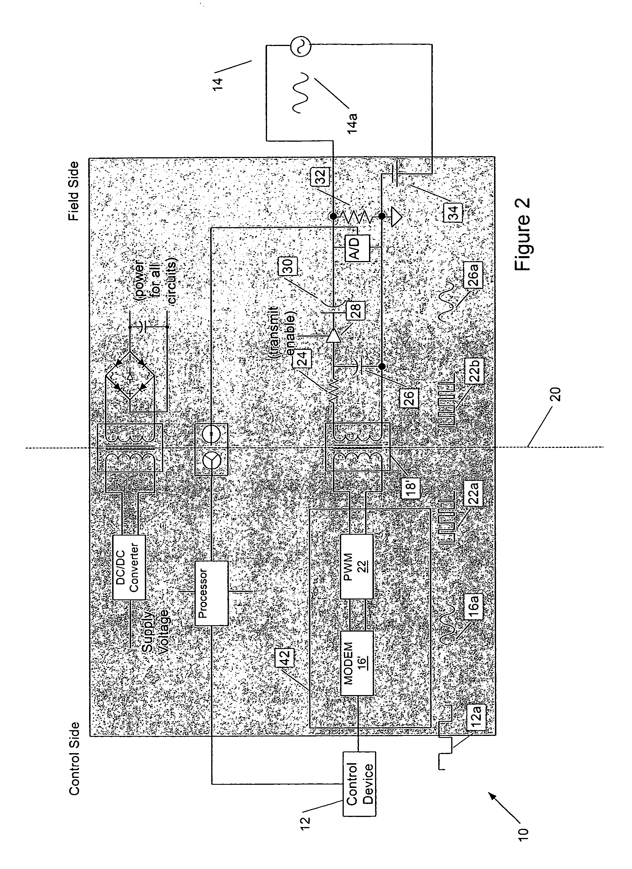 Control system methods and apparatus for inductive communication across an isolation barrier