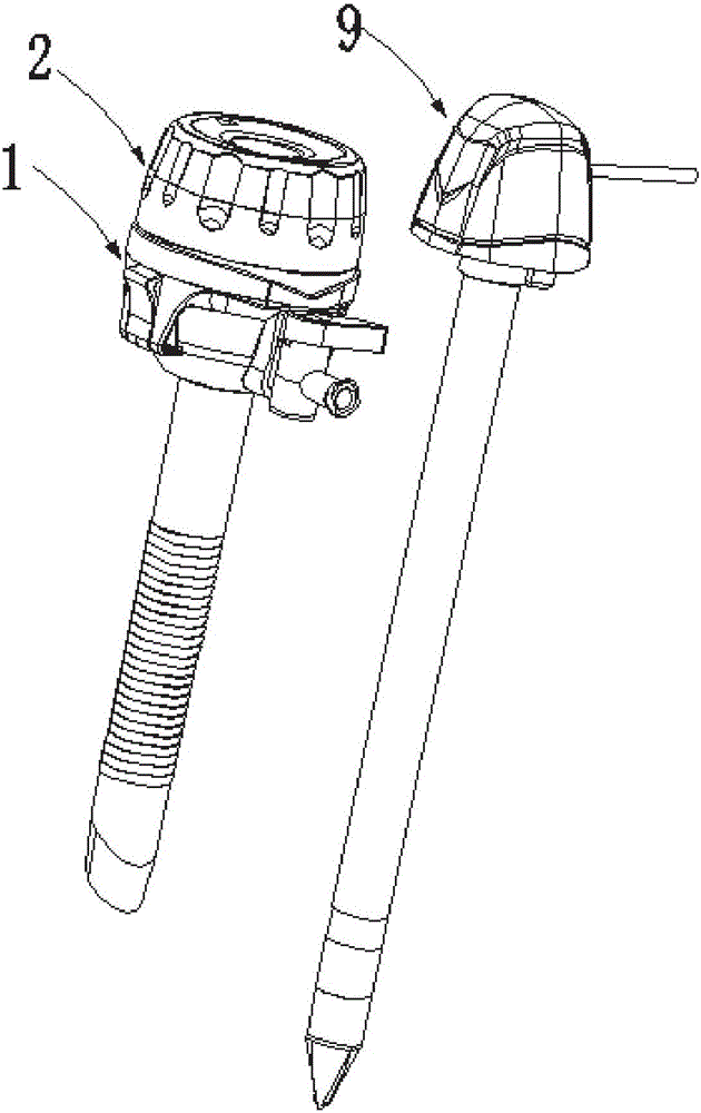 Manufacturing method for diameter-variable abdomen puncture outfit, and diameter-variable abdomen puncture outfit