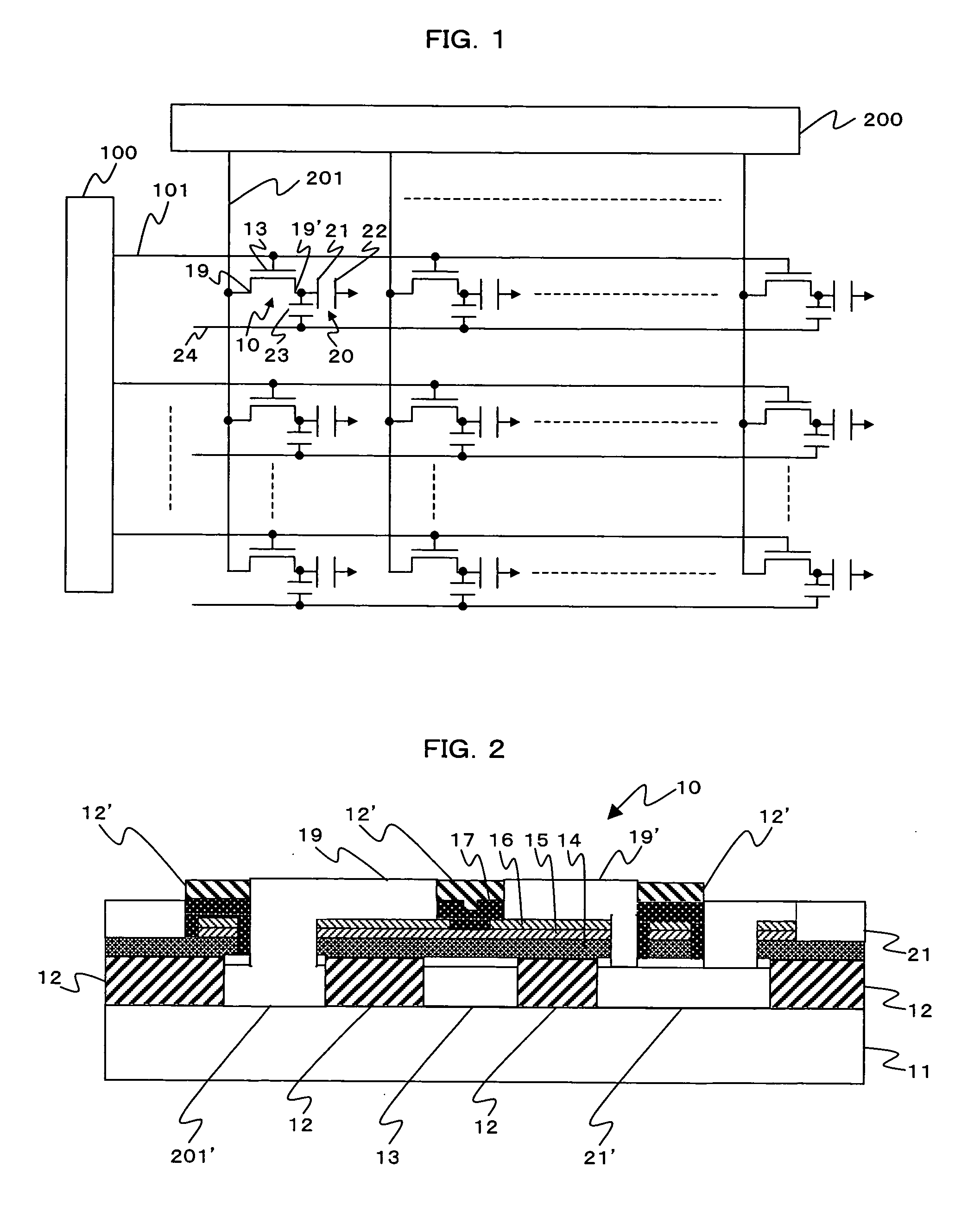 Liquid crystal display device using thin-film transistor and method for manufacturing the same