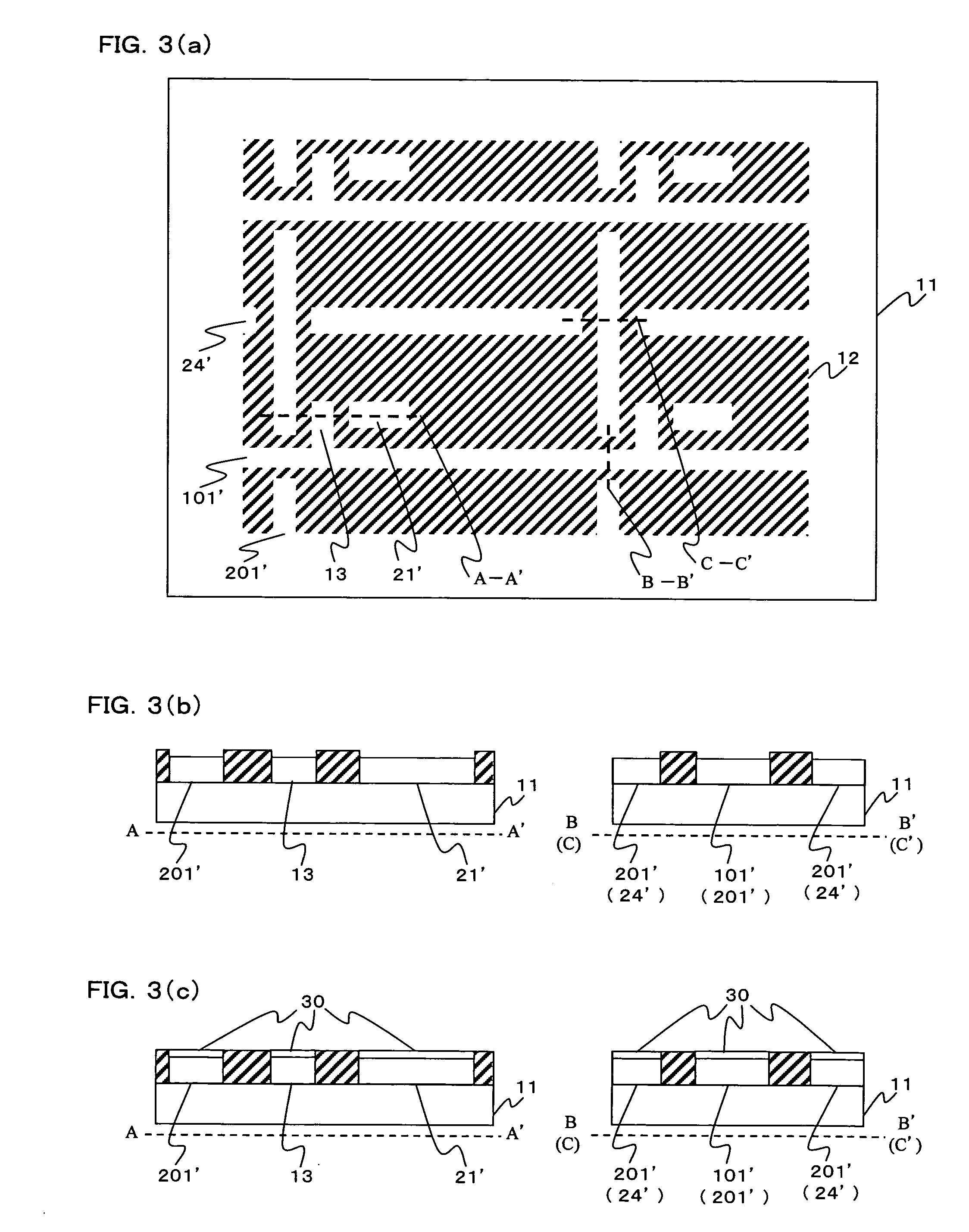 Liquid crystal display device using thin-film transistor and method for manufacturing the same