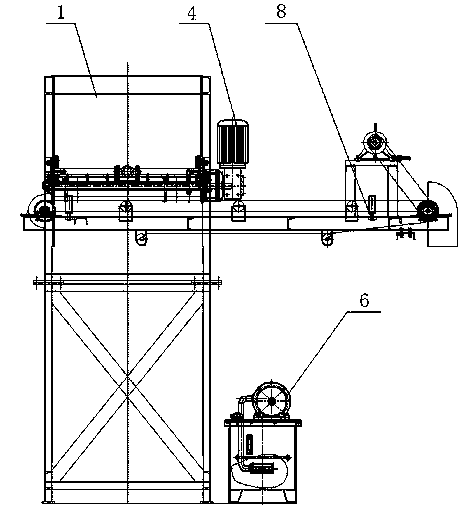 Concrete elevator counterweight filler automatic production line raw material storage and transportation equipment