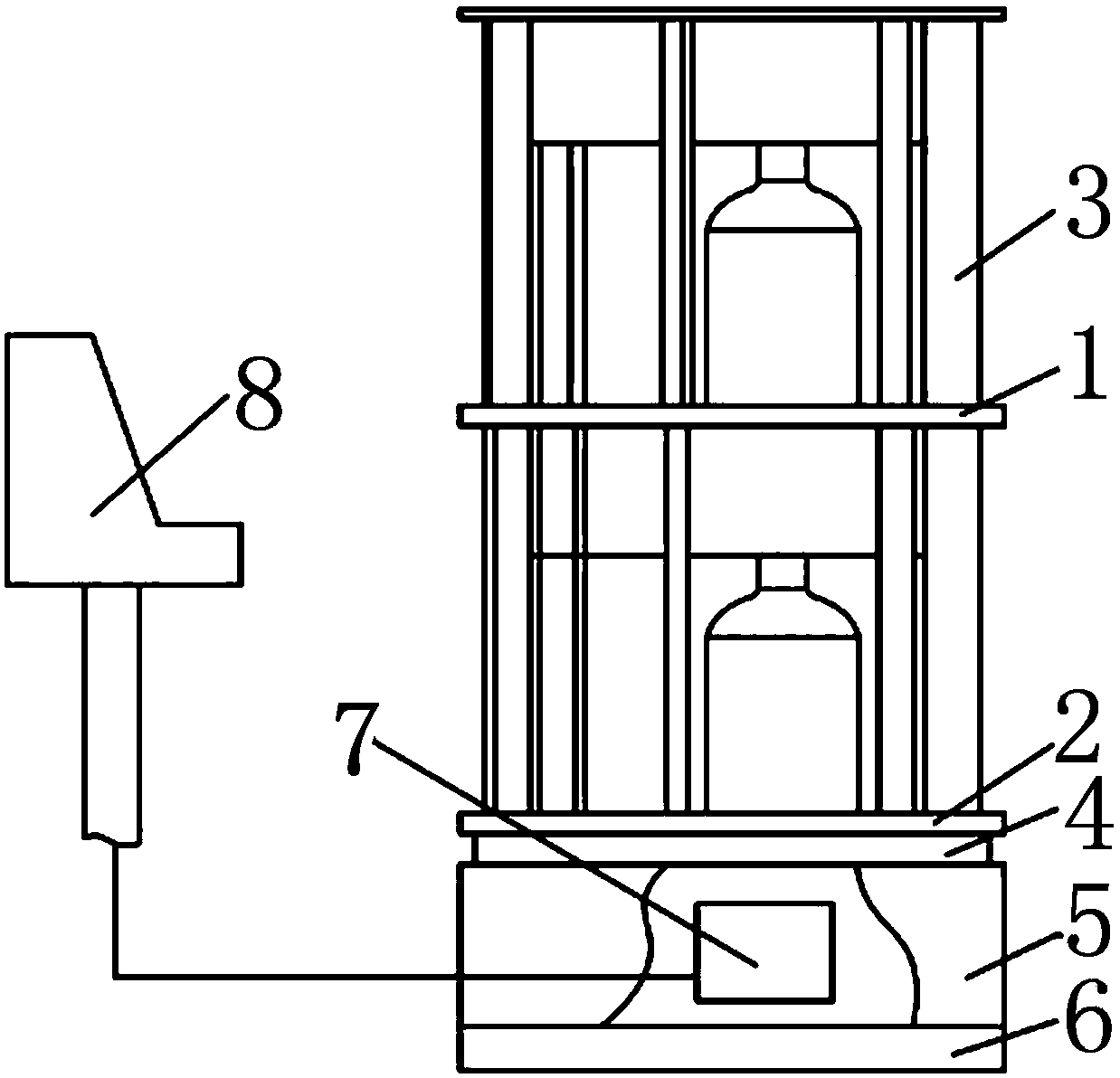 A liquid mixing method and device