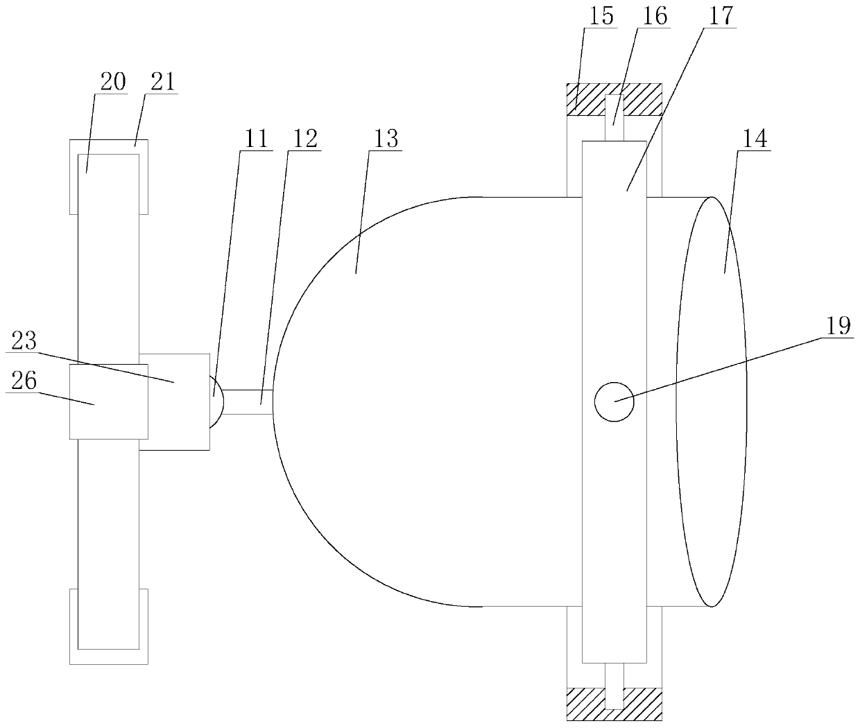 An electric vehicle with headlight steering function