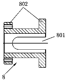 Special pressure head for cylinder hydrostatic test