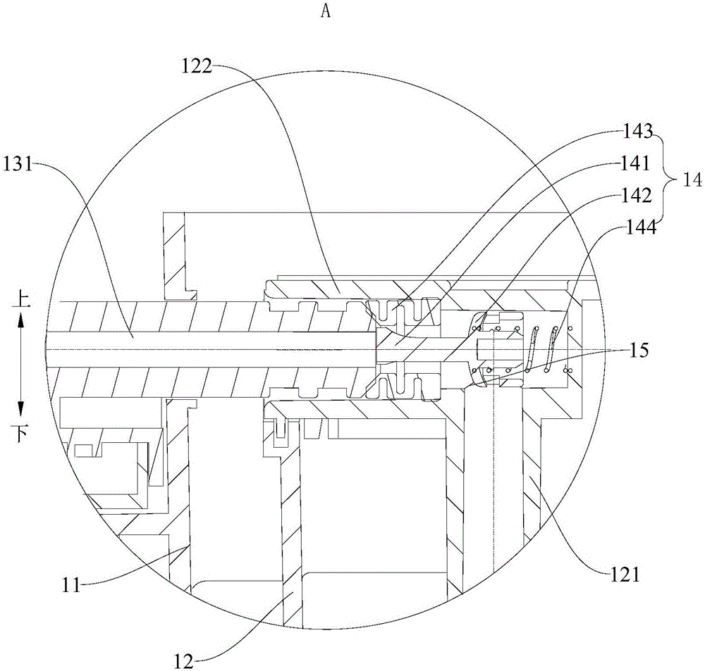 Automatic placing-in system of washing machine and washing machine with same
