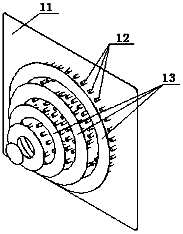 Detection device for focusing accuracy of disk type solar condenser