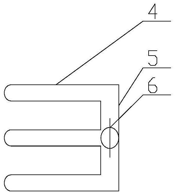 Testing device and method for water saving rate of condensation type fog-dissipation water-saving cooling tower