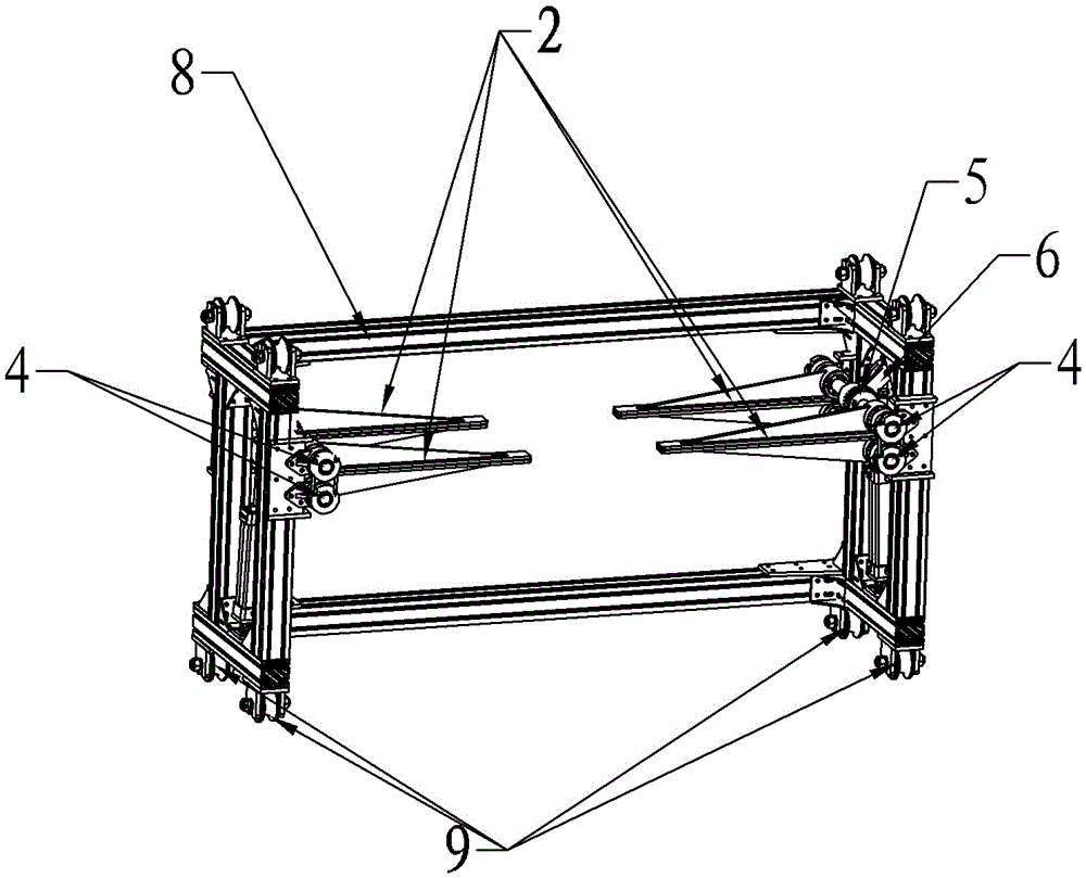 Panel unlimited lengthening mechanism