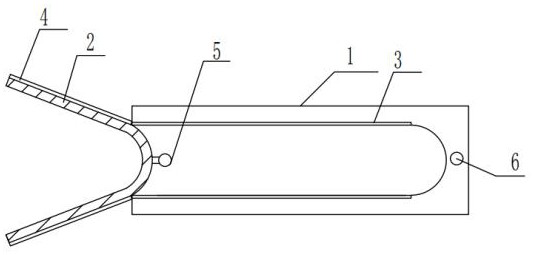 Absorbable macromolecule hemostatic clip