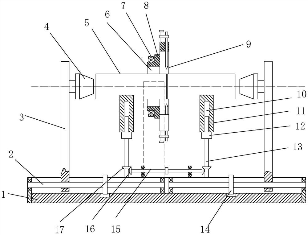 A round steel pipe welding machine