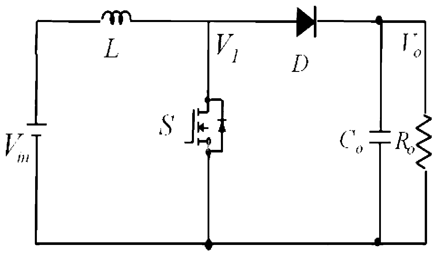 Voltage-multiplying DC converter based on charge pump capacitor