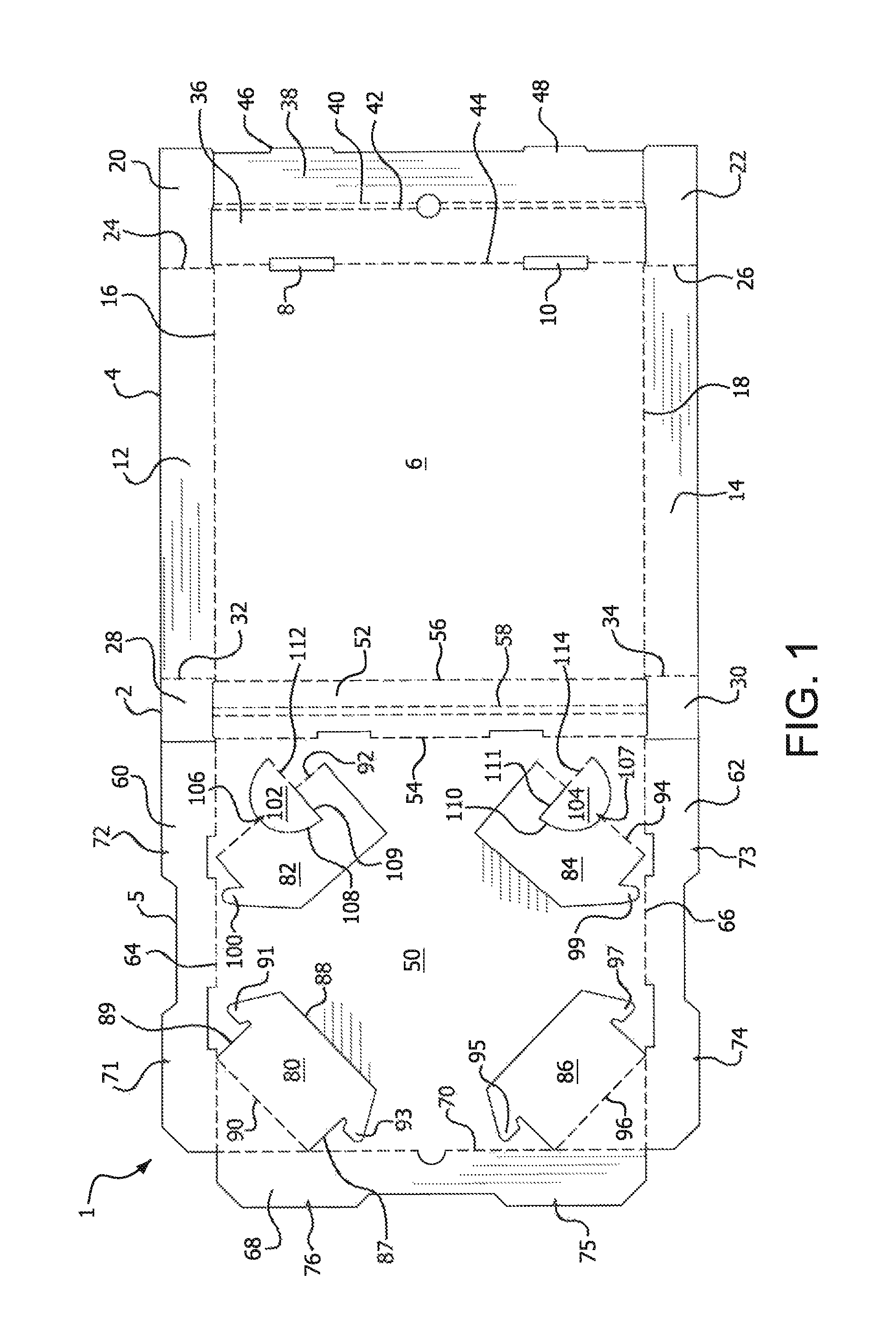 Convertible food transporting box and method