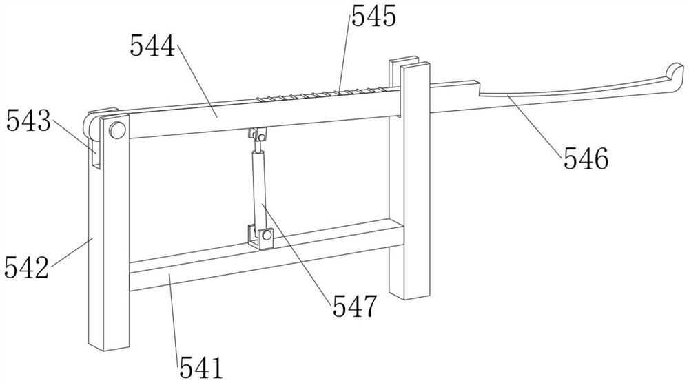 Efficient steel bar bending forming machine