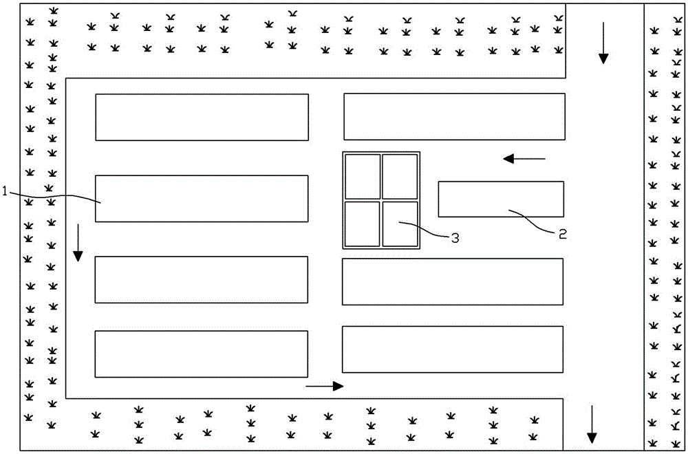 Legehenne smooth farm and legehenne breeding method