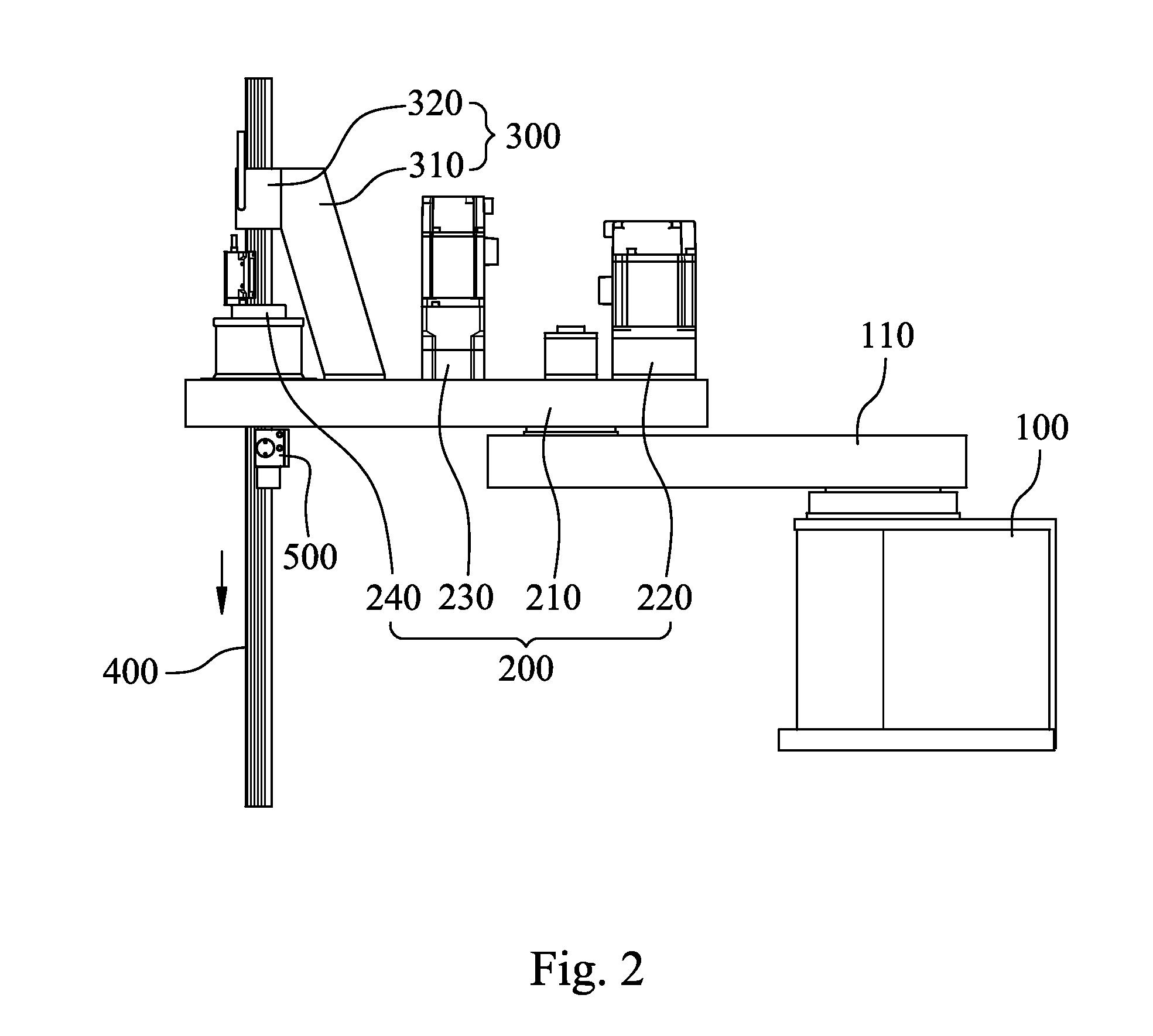 Apparatus for driving a scara robot and driving method thereof