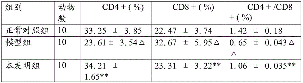 Cuscuta oral liquid for improving immunity and preparation method thereof