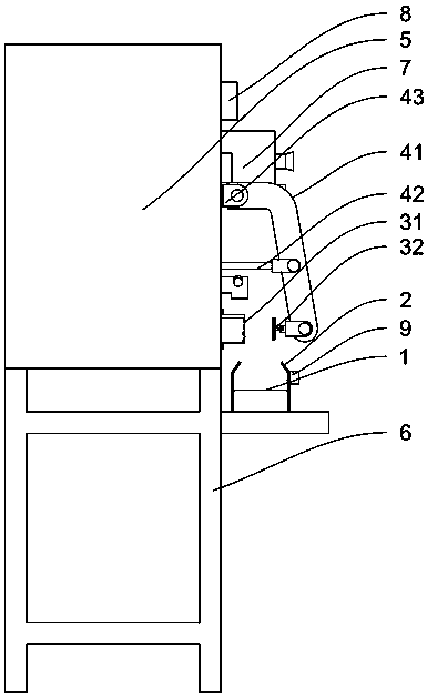 Vertical-type sealing device of packaging bag