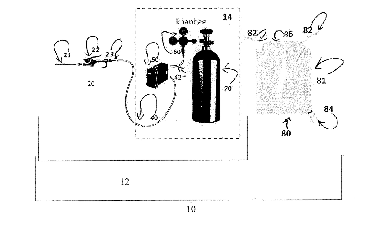 Discriminatory insect sampling device and method for use