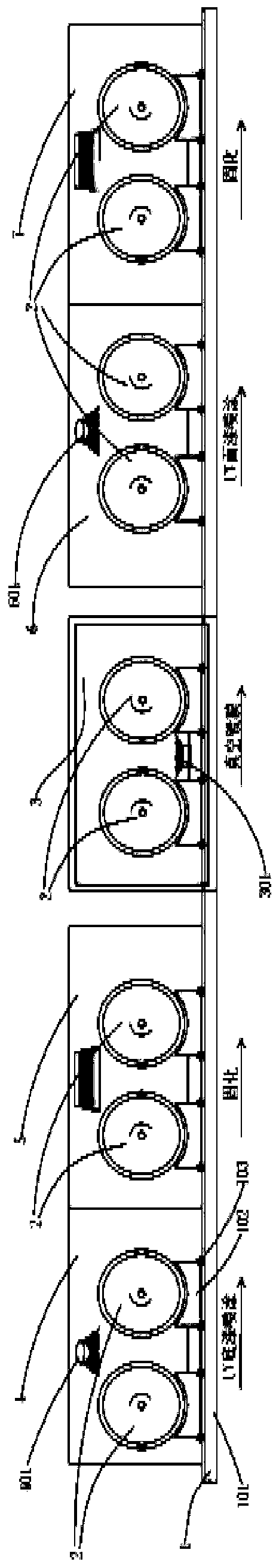 Plastic coating production equipment and production method thereof