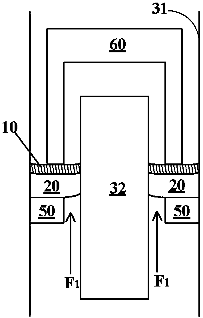 Seals against existing high-pressure media in the annulus